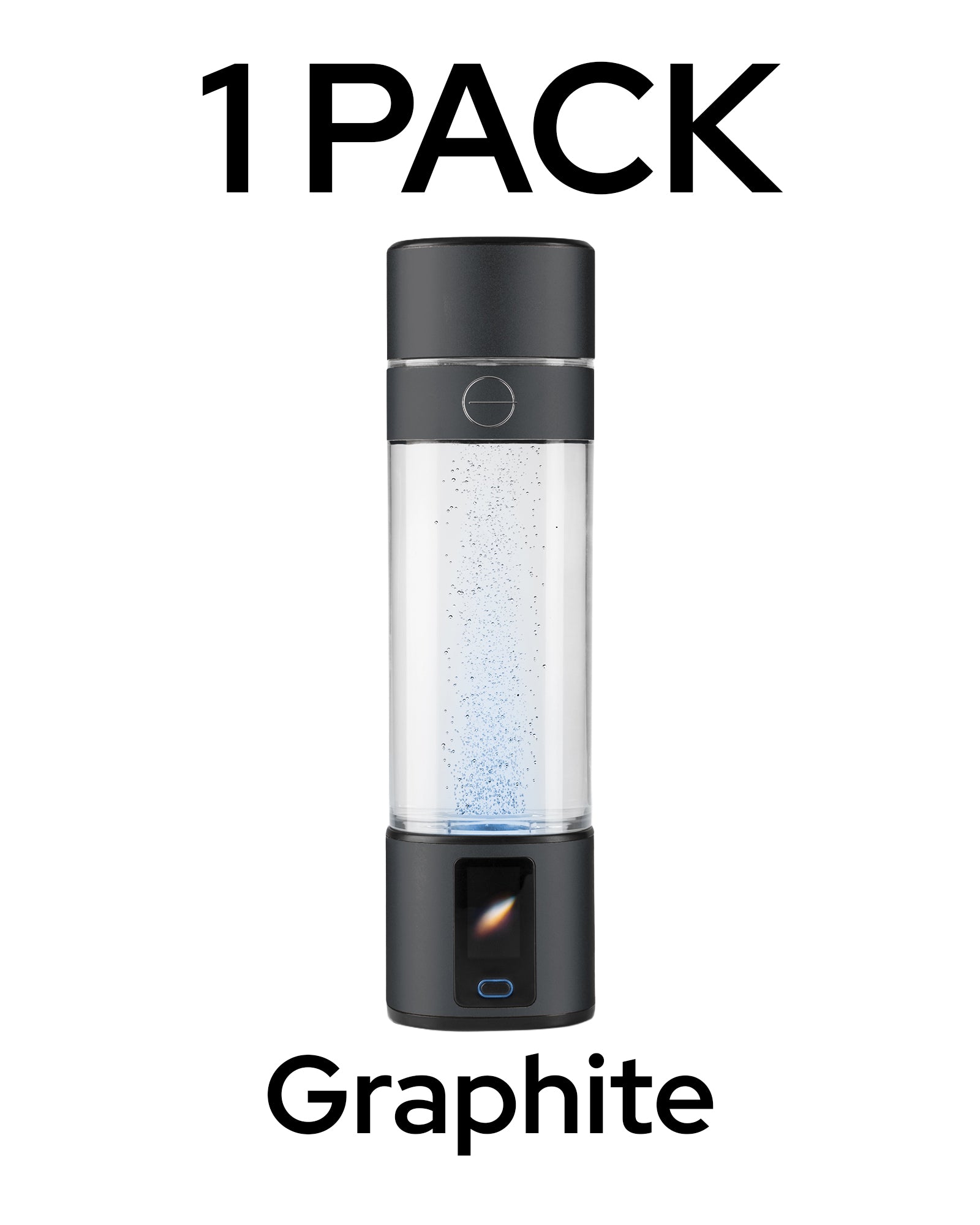 1 PACK CELLPOWER HYDROGEN WATER BOTTLE GRAPHITE SAND