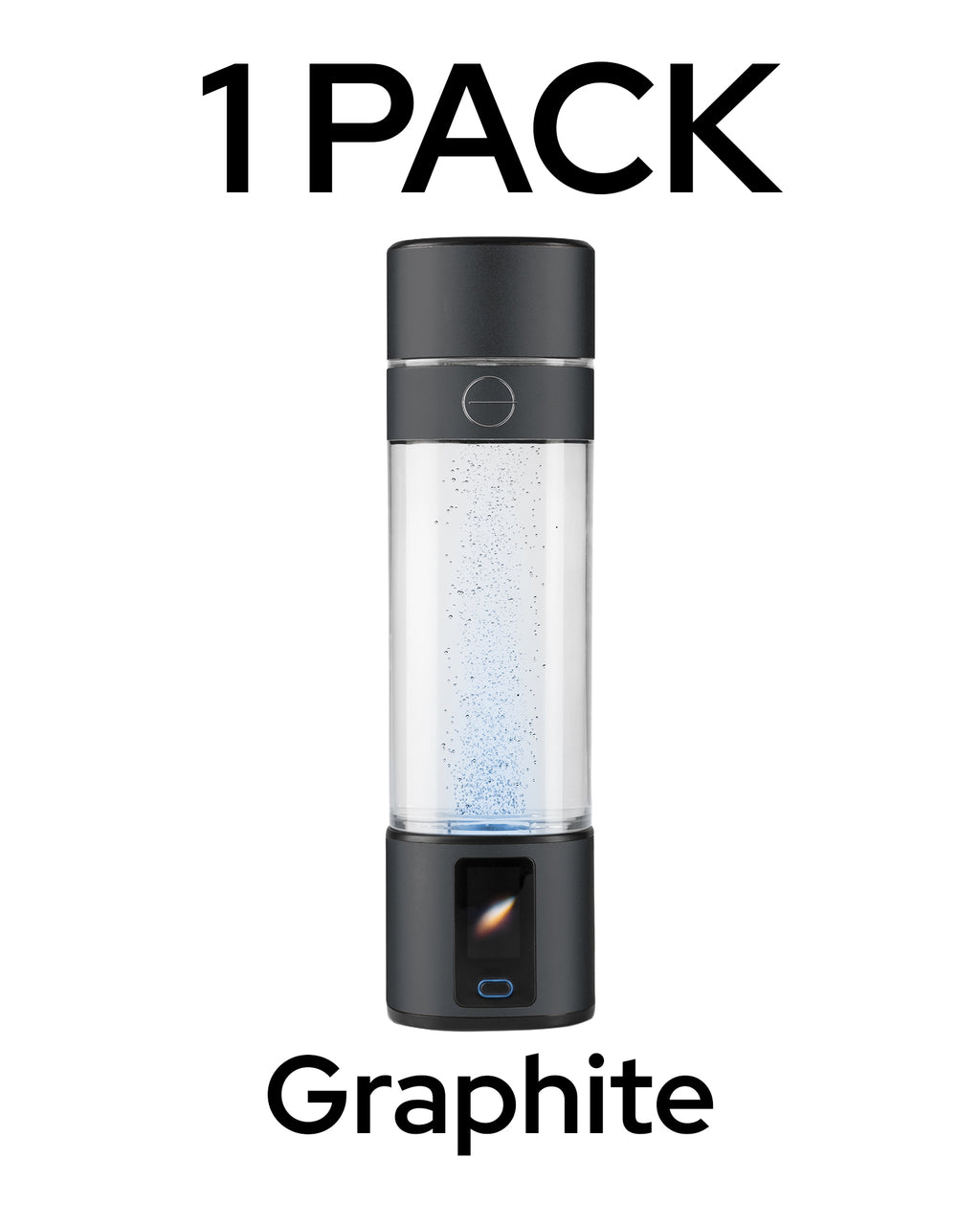 1 PACK CELLPOWER HYDROGEN WATER BOTTLE GRAPHITE SAND