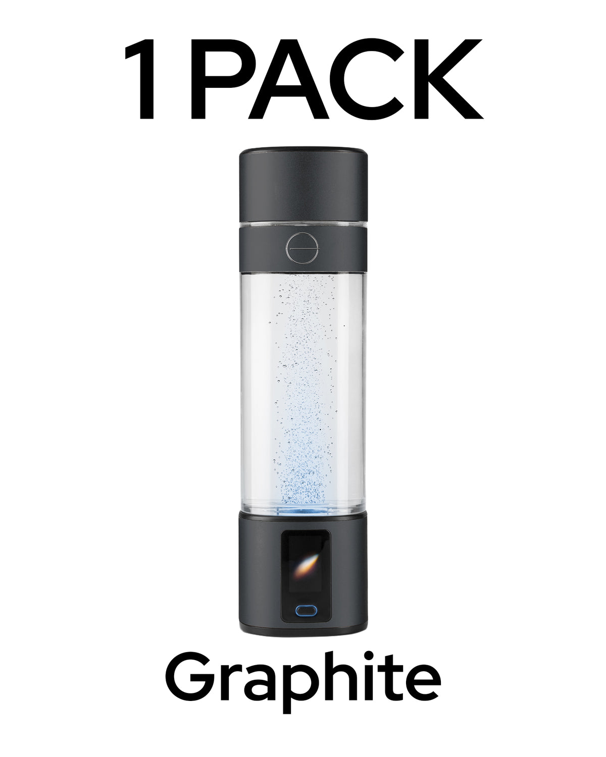 1 PACK CELLPOWER HYDROGEN WATER BOTTLE GRAPHITE SAND